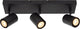 Lucide amigo - faretto da soffitto (lampada da soffitto) - 3xgu10 - nero