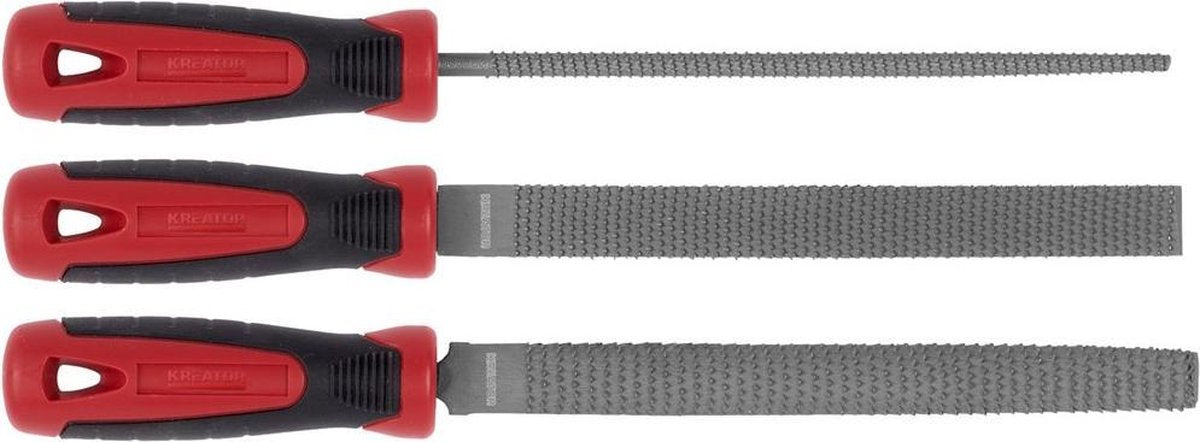 Escofina para madera Kreator krt453104 - 3 piezas - 200 mm