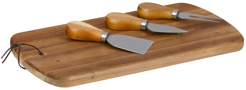 Tagliere per formaggi Alpina con coltelli 4pz