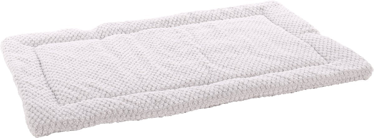 Cuscino per cani Flamingo - cuscino da panca - cuscino per cani 100,5 x 63,5 cm - adatto per gabbia per cani e cuscino per gatti - rettangolare jacquard grigio