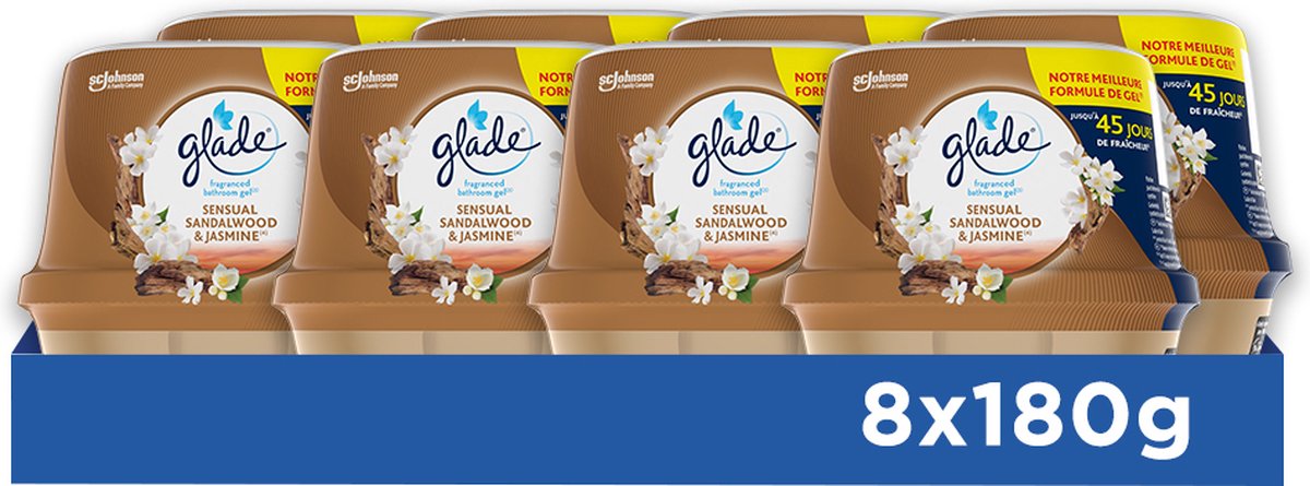 Glade gel de baño perfumado sensual sándalo jazmín