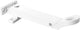 Axa combi- raamuitzetter - flex - kierstandhouder raam - wegdraaibaar - 3 ventilatiestanden - niet afsluitbaar - rvs wit