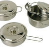 Set di padelle in metallo piccolo, 11dlg,