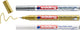 Set di pennarelli a vernice metallizzata Edding 780 3s - 3 pezzi assortiti: bianco, oro, argento - 0,8 mm