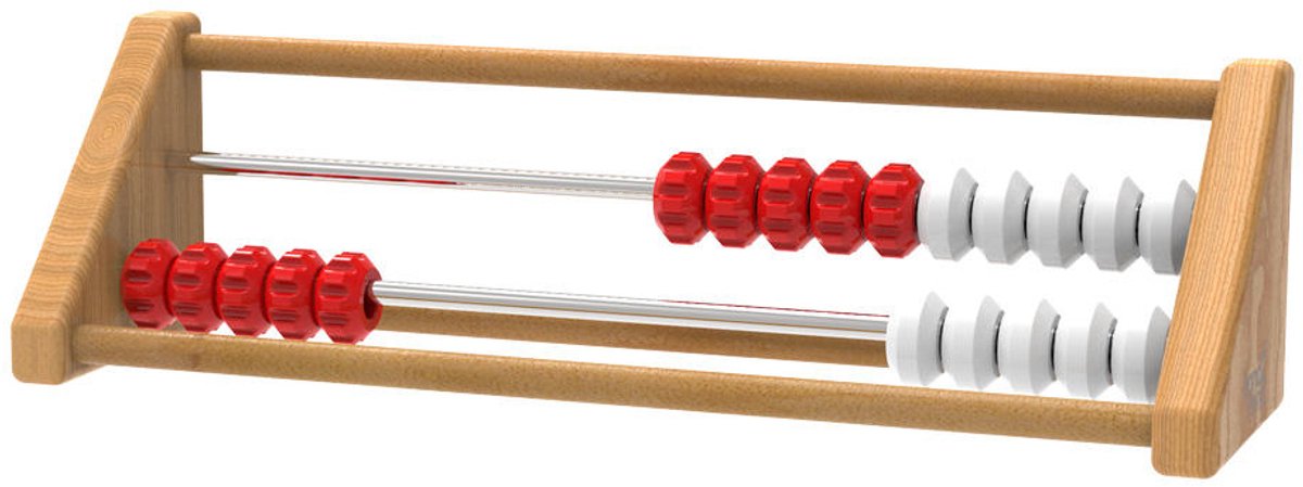 Learning resources rekenrek (sensorisch) - 20 kralen - 3+