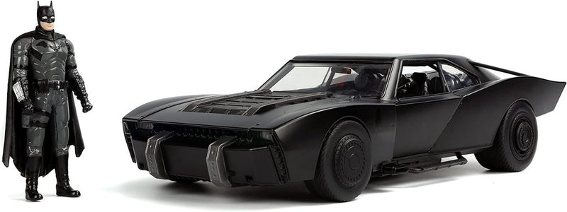Jada juguetes batman 2022 1 18 hollywood rides batmobil - coleccionable - con figura de batman