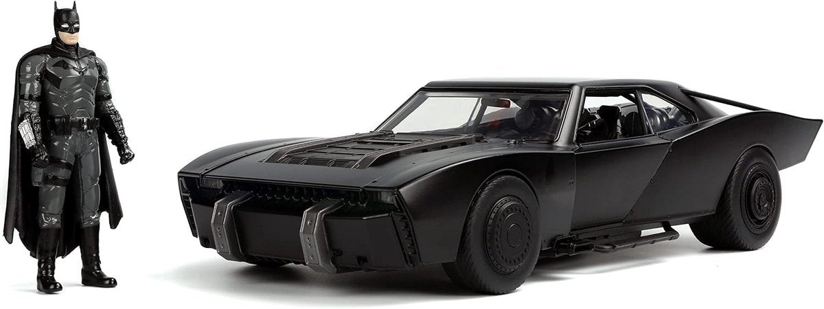 Jada juguetes batman 2022 1 18 hollywood rides batmobil - coleccionable - con figura de batman