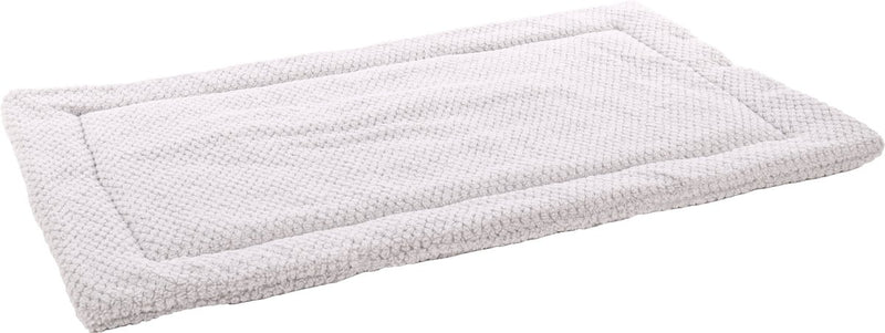 Cuscino per cani Flamingo - cuscino da panca - cuscino per cani 116 x 69 cm - adatto per gabbia per cani e cuscino per gatti - rettangolare jacquard grigio