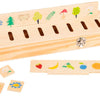 Box di smistamento di immagini di piccoli piedi