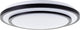 Brilliant luciano - lampada da soffitto - LED 36w - nera