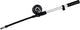 Pompa per forcella anteriore Bbb cycling airshock - mini pompa da bicicletta con manometro ammortizzatori e forcelle anteriori - 28 bar - nero argento - bmp-29