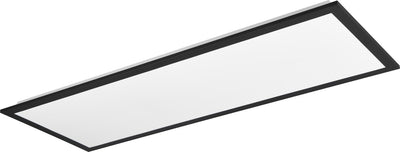 Rl live your light reality beta - plafondlamp - zwart mat - incl. 1x smd 31w - geintegreerde dimmer - afstandsbediening