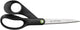Fiskars buro- knutselschaar - schaar universeel - rechte knip - 21 cm - zwart, roestvrijstaal