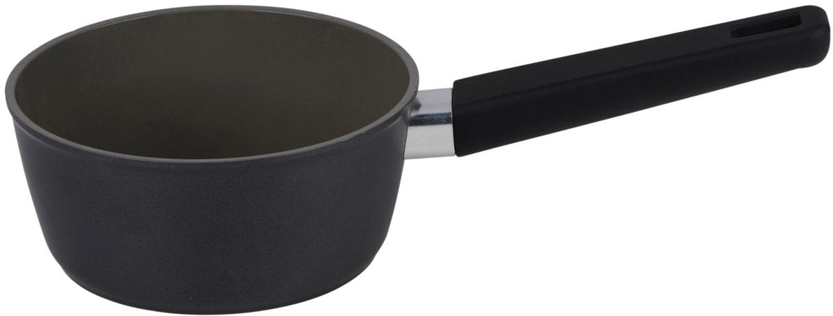 Alpina steelpan 16 cm – keramische sauspan – inductie pan – pfas vrij – 1,3 liter – aluminium