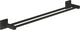 Toallero doble Grohe Quickfix Start Cube - 654 mm - dos rieles - negro mate