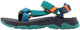 Teva T Hurricane XLT Jr unisex sandals - blue coral multi