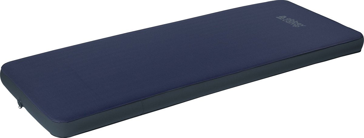 Colchón para dormir de lujo autoinflable Abbey Camp - 1 p - 198 x 77 x 10 cm - azul marino -