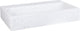 Differnz fuente plana 38x24x8cm 1 orificio para grifo recta rectángulo mate mármol blanco