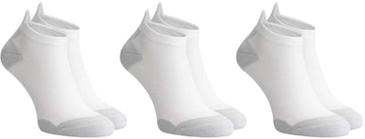 Calzini da corsa Rogelli core - confezione da 3 - bianco grigio - 40 43