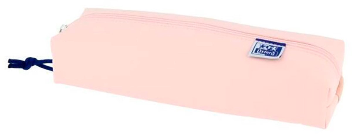 Astuccio portapenne Oxford Live Go rettangolare rosa pastello