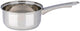 Alpina steelpan met deksel 1.9l - 16 cm - rvs - geschikt voor inductie en vaatwasser