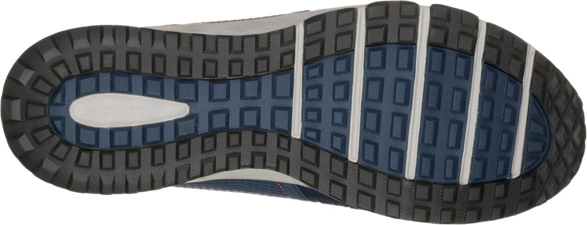 Scarpe da passeggio da uomo Skechers escape plan - blu scuro