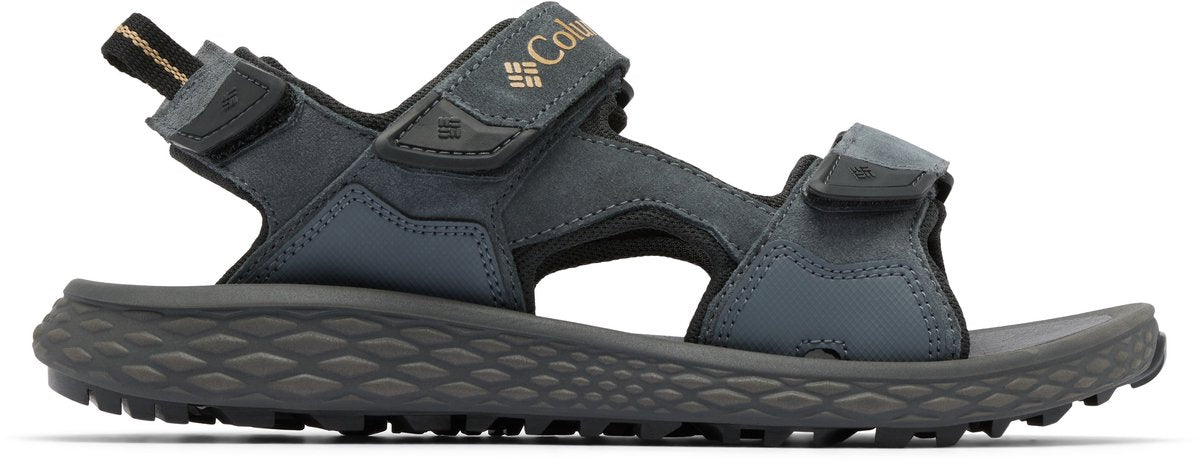 Columbia konos™ hiker 3-strap men's sandals - graphite, black