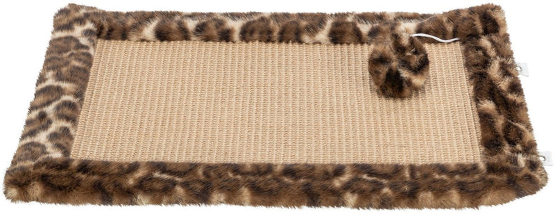 Trixie rascador leo estampado leopardo marrón