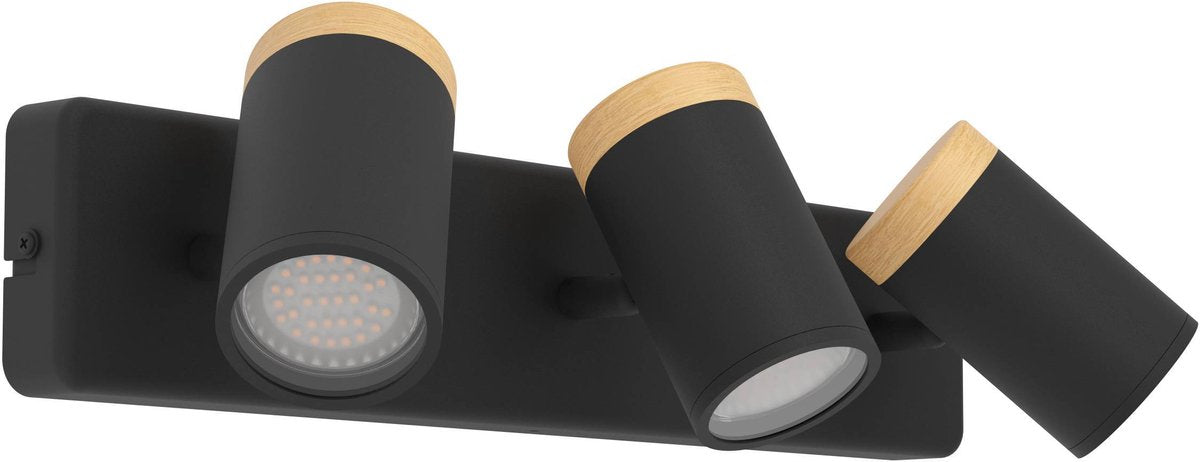 Eglo consuma spot - bagno - gu10 - 40 cm - marrone nero
