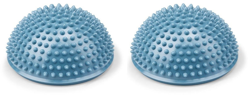 Umbro Balance Ball Set da 2 - Cuscini per equilibrio per equilibrio e stabilità - Baccelli per equilibrio adatti per l'allenamento di riabilitazione e coordinazione - max. 150 kg - ø16 x 8 cm - blu