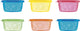 Set de fiambreras Nûby (6 x 300 ml)