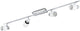 Eglo davida - plafondspots - 4 lichts - chroom, wit