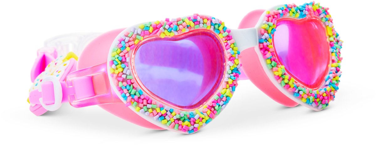 Occhialini da nuoto Bling2o per bambini - Cupido - occhialini da sub - antiappannamento - protezione UV - rosa