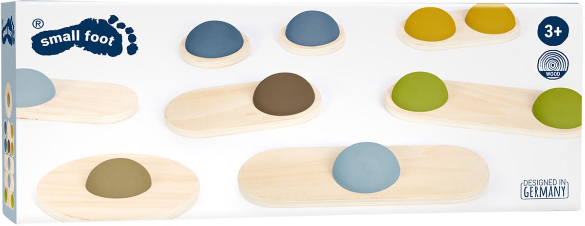 Small foot balance stone adventure set