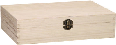 Playwood Wooden Box con 24 scomparti