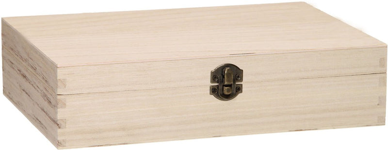 Playwood Wooden Box con 24 scomparti