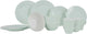 Stoviglie Gimex linea royal - pastello - menta - 16 pezzi