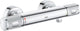Grohe precision feel thermostatische douchekraan - 12 cm - waterbesparend - met cooltouch technologie - inclusief koppelingen - chroom