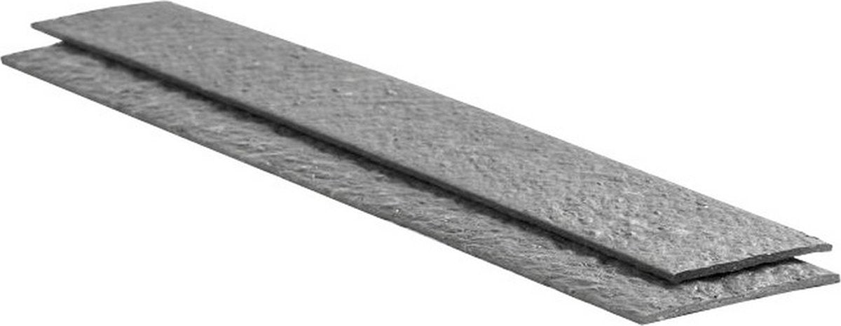 Talen tools - ecolat - tuinafboording - borderrand - grijs - 100% gerecycled - 1.2 meter - 4 stuks