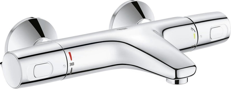Rubinetto per vasca termostatico Grohe Precision Trend - 15 cm - risparmio idrico - con deviatore - cromo