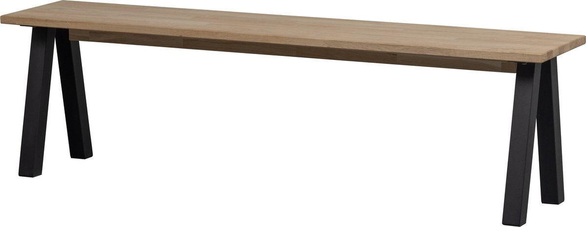 Woood tablo eetkamerbankje - eiken - naturel - 46x160x35