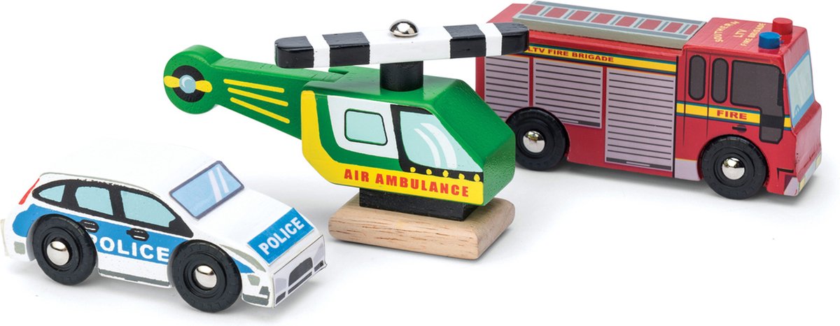 Le toy de ltv - set de vehículos de emergencia