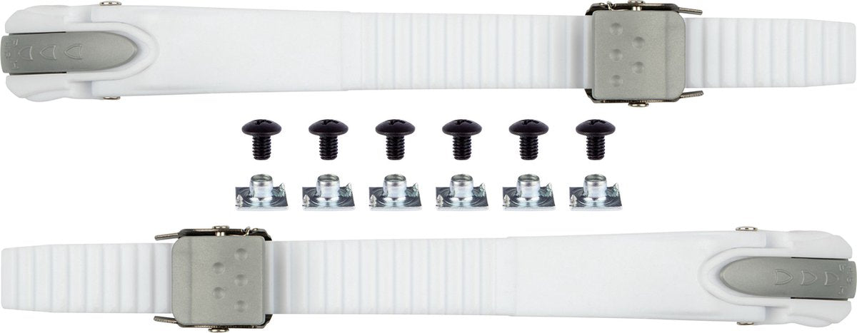 Set a sgancio rapido Nijdam -a*- 2 pezzi - bianco