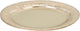 Piatti usa e getta Partycasa - argento o oro - 6 pezzi - 23 cm