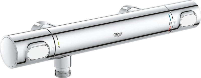 Grifo termostático para ducha de flujo de precisión Grohe - ecojoyâ® - ecobutton - 34799000