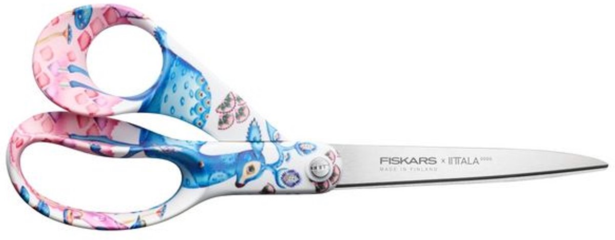 Fiskars x littala fxi universele schaar satumetsä roze - 21cm