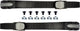 Set sgancio rapido Nijdam -aa- 2 pezzi - nero