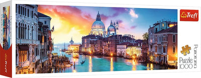 Trefl panorama grande canal venice puzzle - 1000 pieces