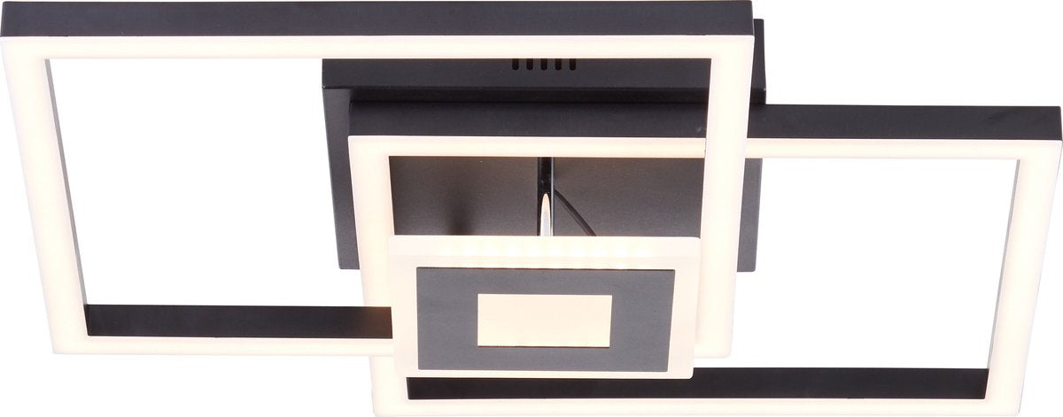 Brilliant Bray - lampada da soffitto - LED 22w - 3000k - nera