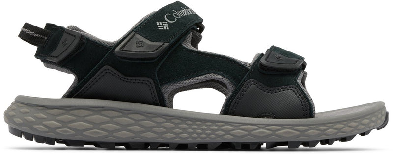 Sandali da uomo con 3 cinturini Columbia Konos™ Hiker - nero, grigio città
